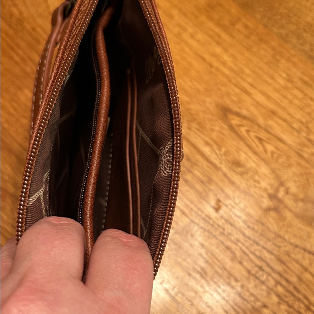 Wrangler Brown Leather Belt Bag - Picture 7 of 9